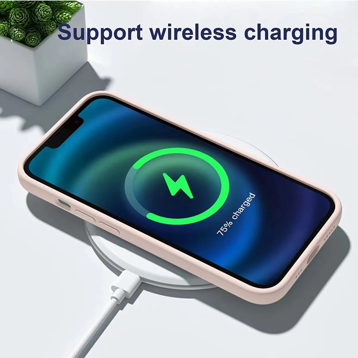 Liquid silicone case