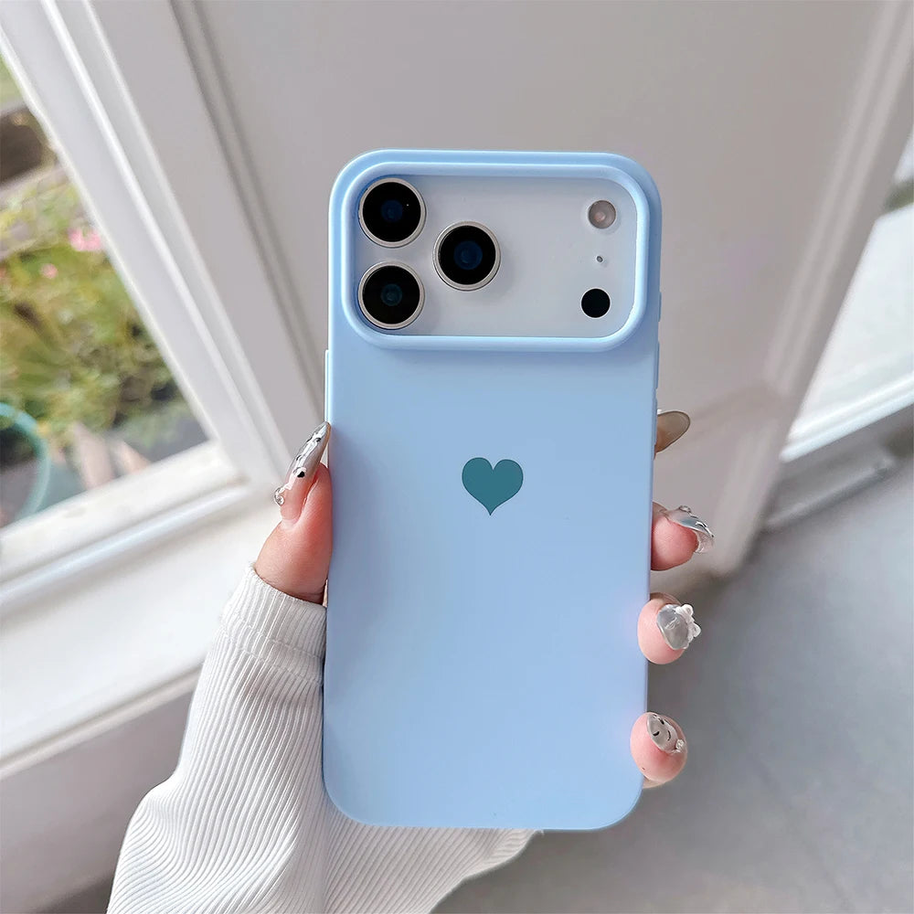 Love Candy Color Silicone Soft Case for iPhone