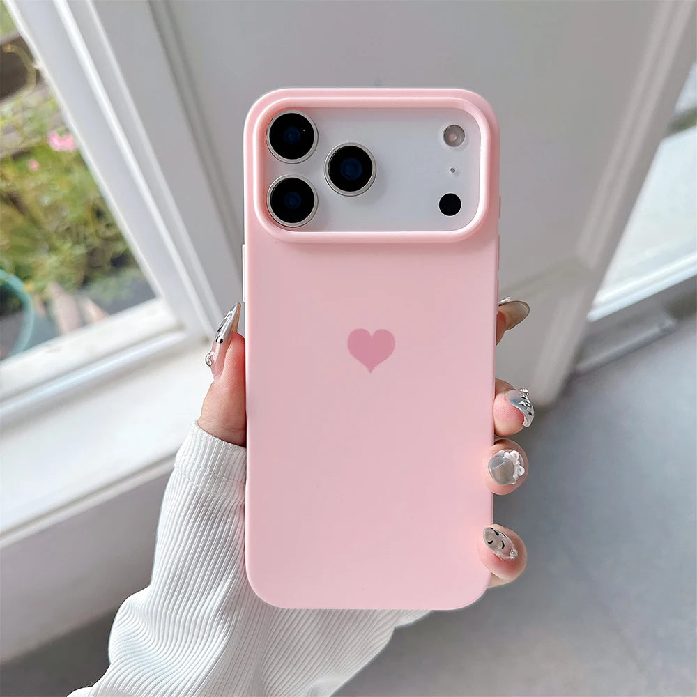 Love Candy Color Silicone Soft Case for iPhone