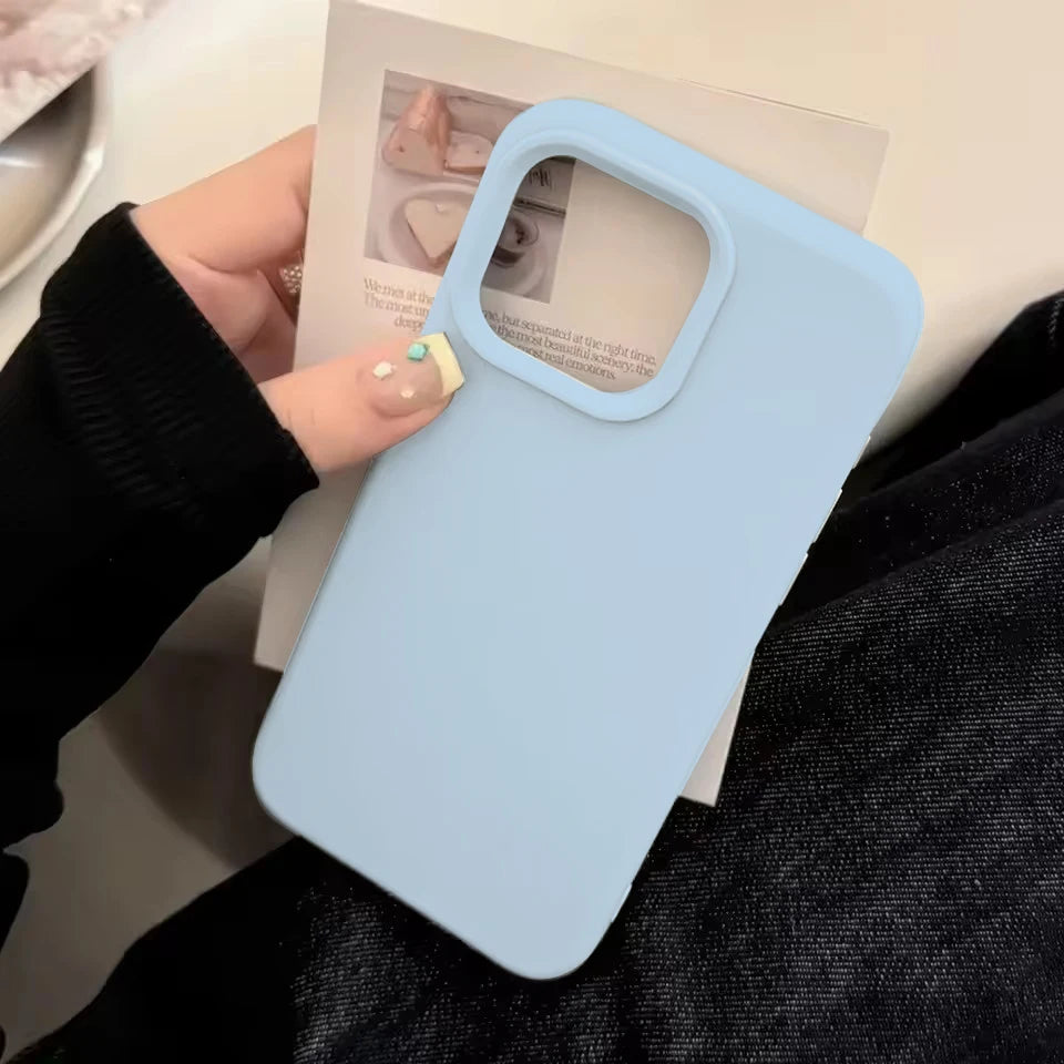 Plain colored silicone phone case