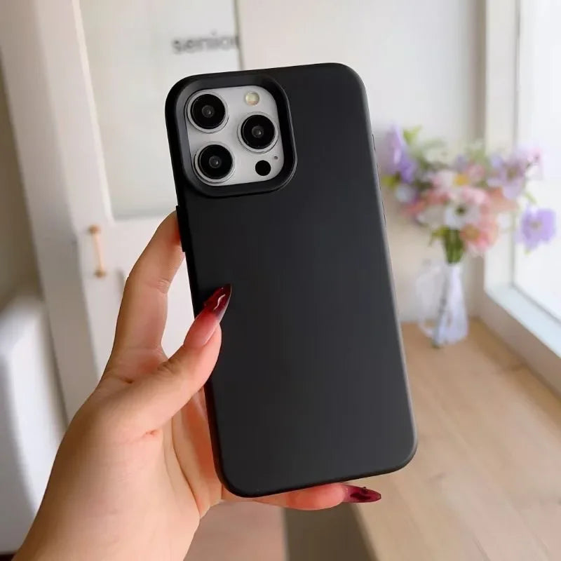 Plain colored silicone phone case