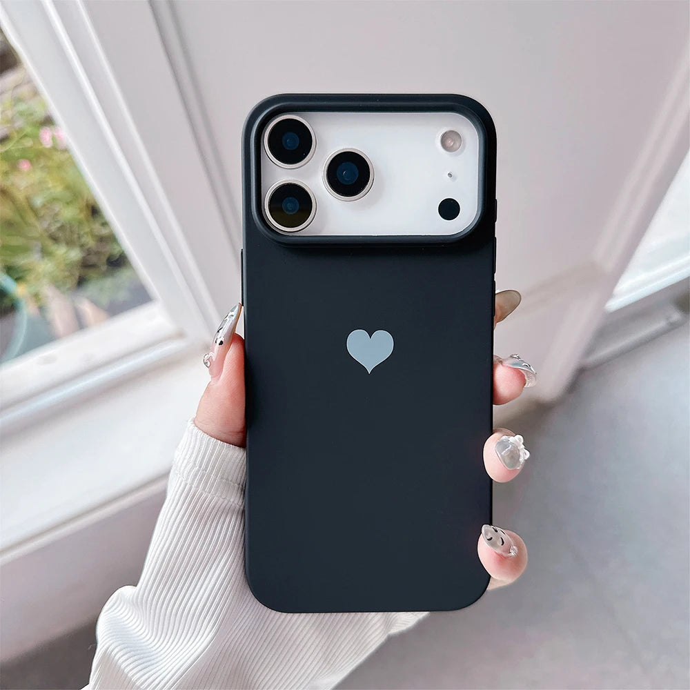 Love Candy Color Silicone Soft Case for iPhone