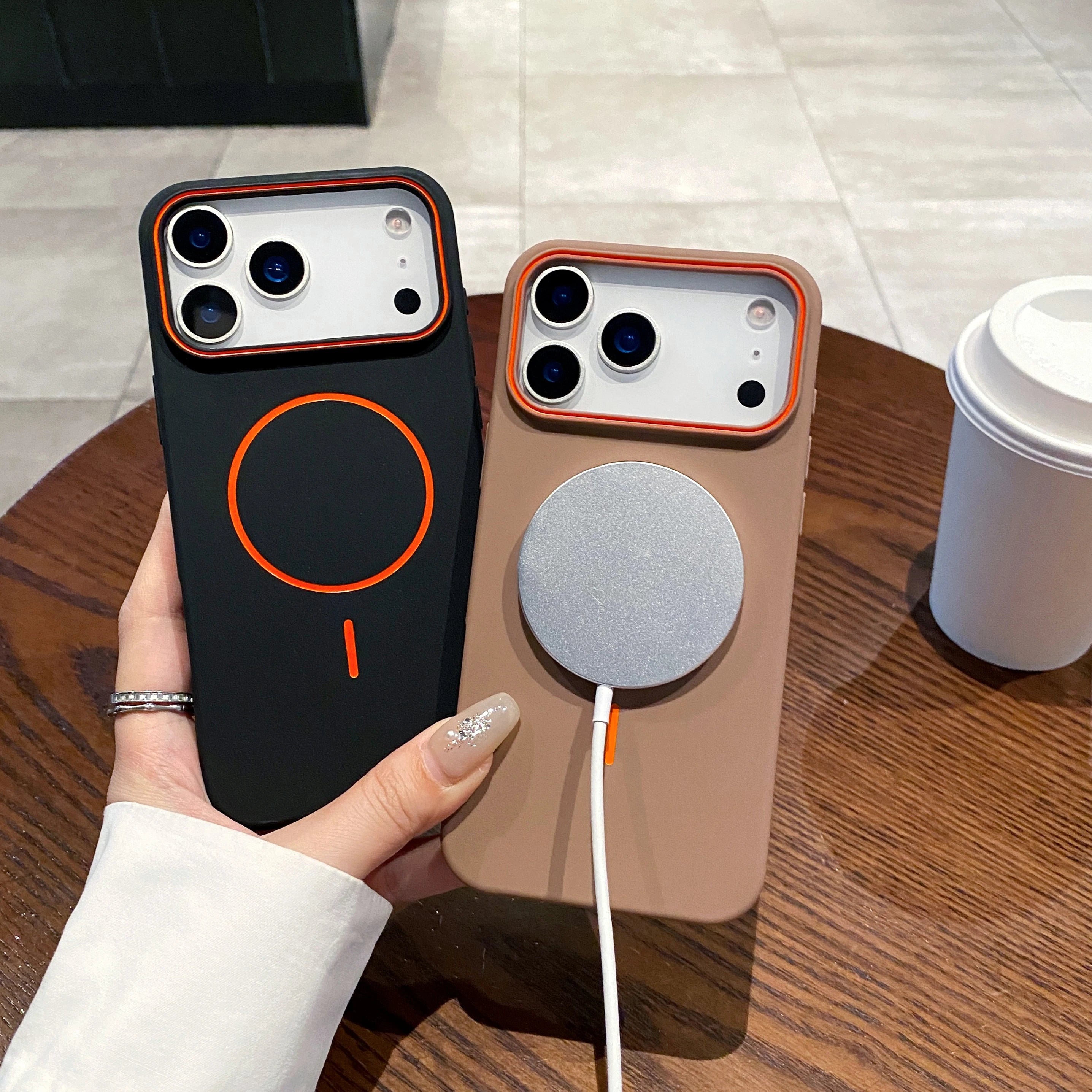 Ultrathin Simple Magnetic Phone Case for iPhone