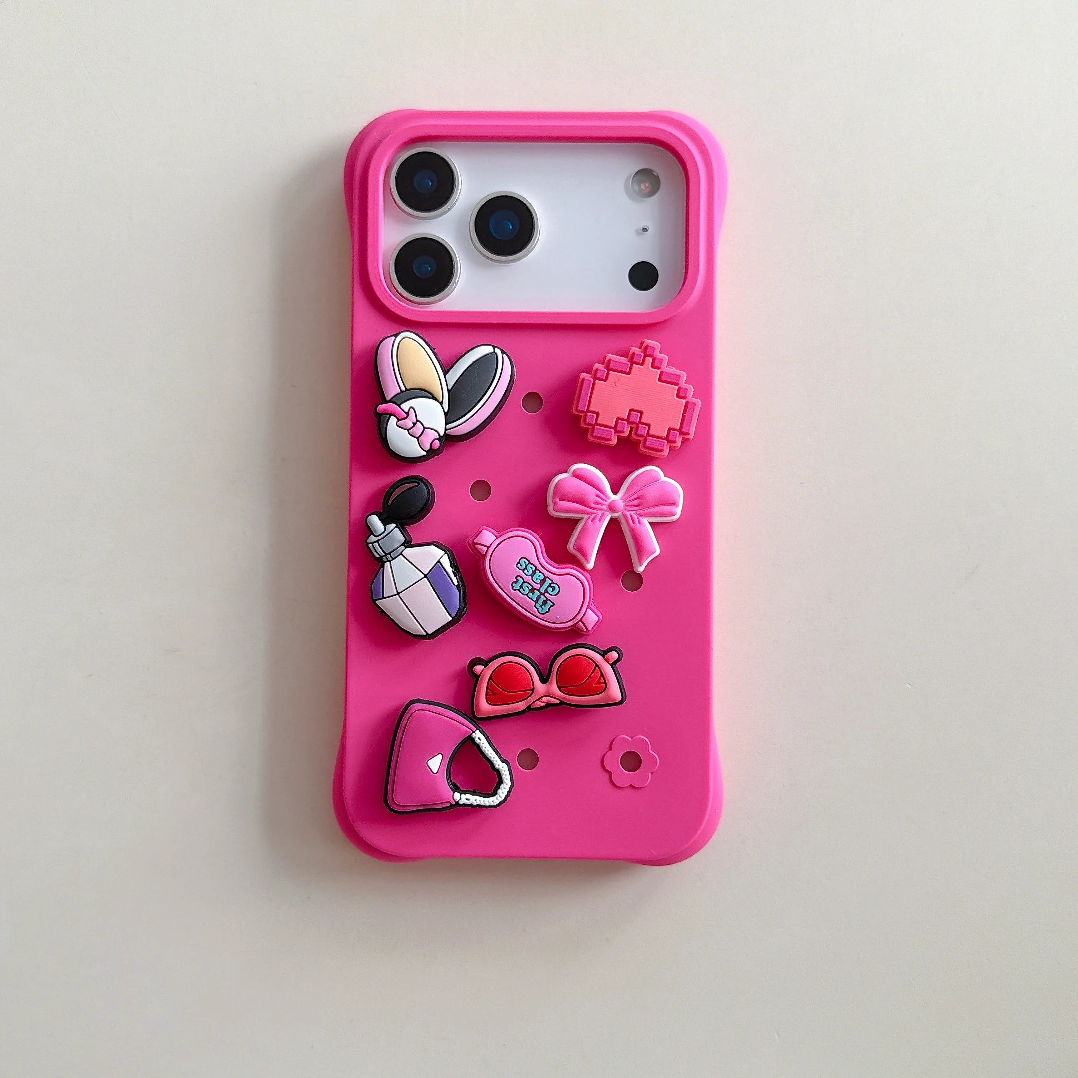 Creative DIY Crocs Charm Soft Silicone Phone Case