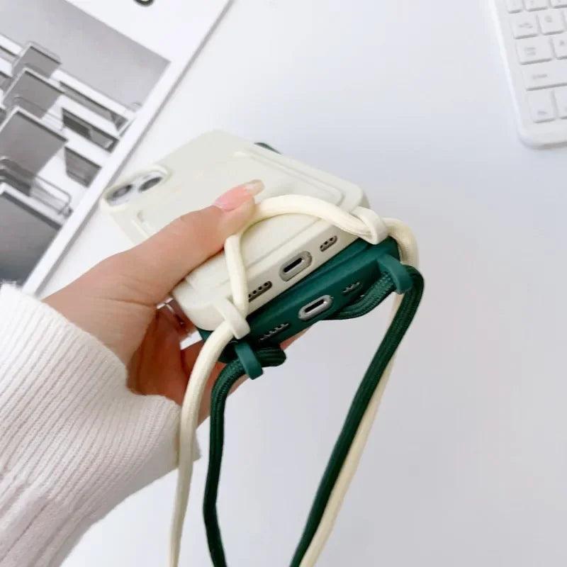 Crossboby Lanyard Rope Phone Case