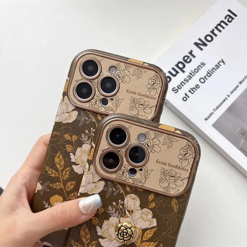 Fashion Retro Chrysanthemum Phone Case