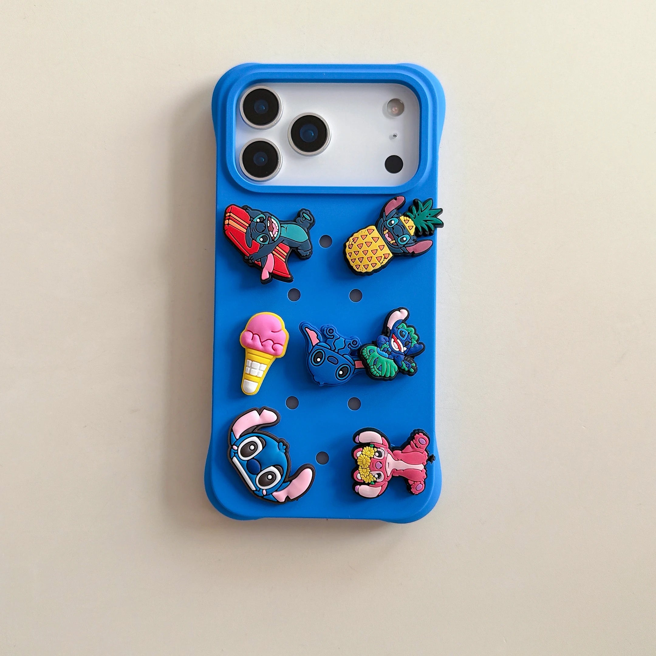 Creative DIY Crocs Charm Soft Silicone Phone Case