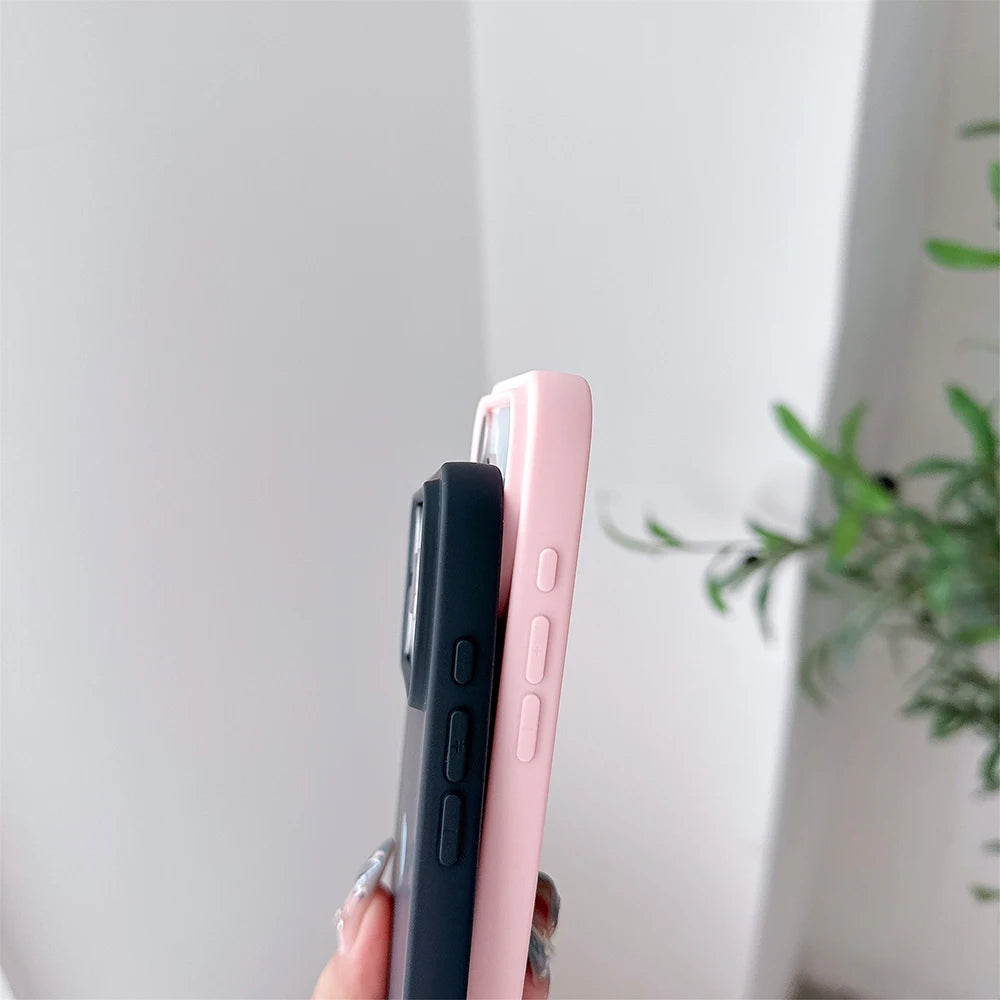 Love Candy Color Silicone Soft Case for iPhone