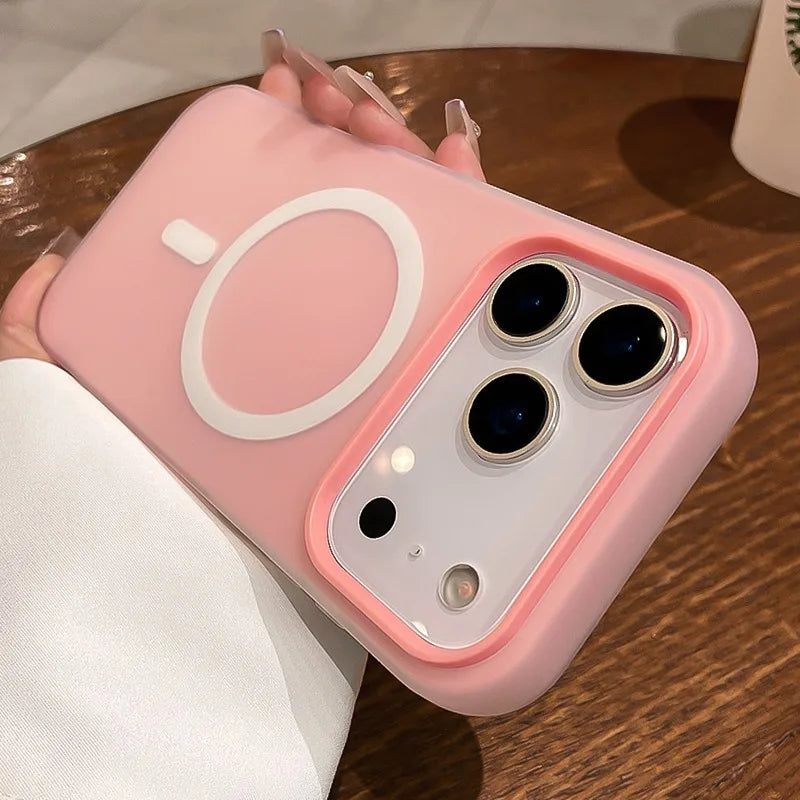 Premium 2-in-1 Magnetic Silicone Phone Case