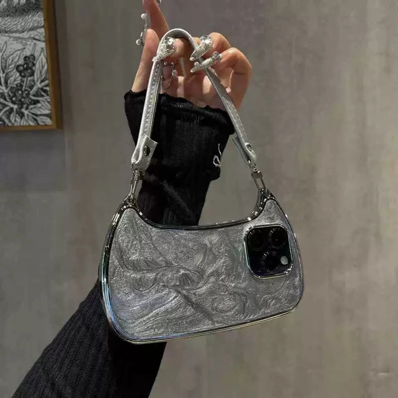 Luxury Glitter Sequins Handbag Phone Case For iPhone