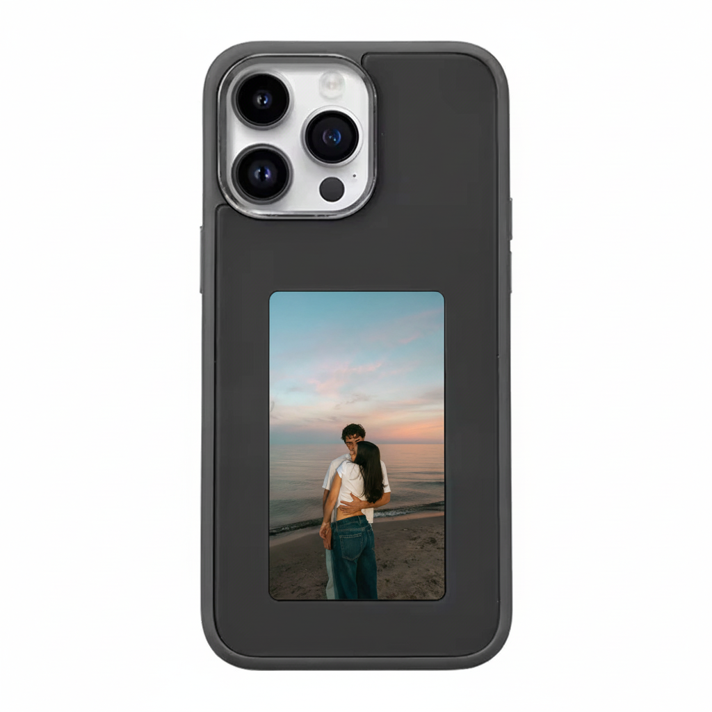 Black case natural colors